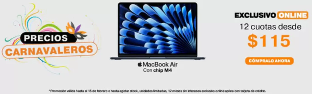 Catálogo iShop en La Troncal | Precios Carnavalereros  | 2026-02-06T00:00:00.000Z - 2026-02-15T00:00:00.000Z