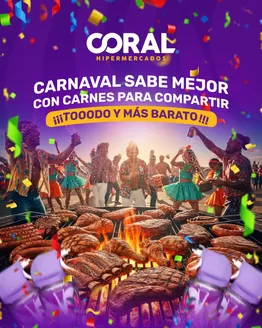 Catálogo Coral Hipermercados | Carnaval sabe mejor  | 2026-02-10T00:00:00.000Z - 2026-02-28T00:00:00.000Z