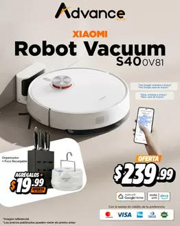 Catálogo Advance en Santa Elena | Robot Vacuum  | 2026-02-10T00:00:00.000Z - 2026-02-28T00:00:00.000Z