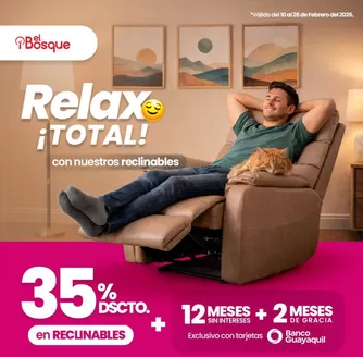 Catálogo Muebles el Bosque en Cuenca | Catálogo Muebles el Bosque | 2026-02-10T00:00:00.000Z - 2026-02-28T00:00:00.000Z