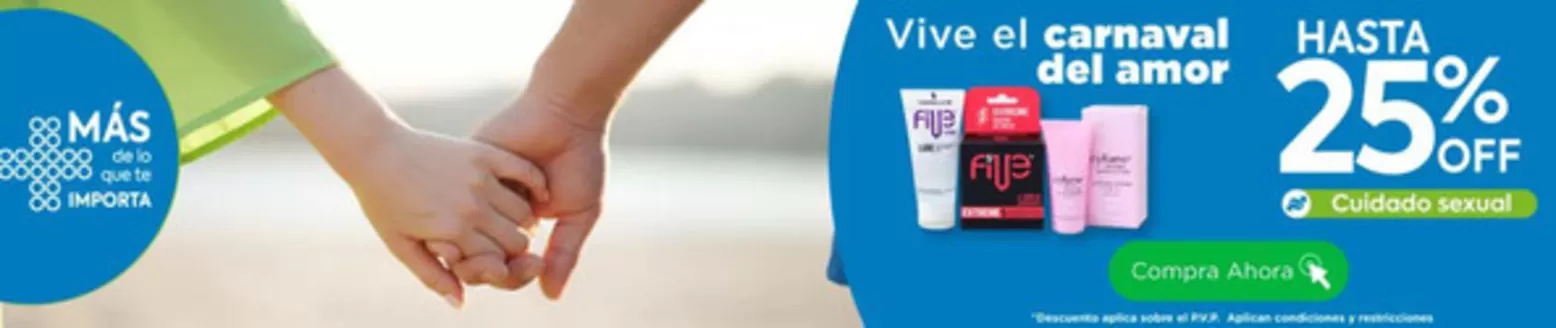 Catálogo Farmacias Medicity en Mocache | VIve este carnaval con Amor | 2026-02-11T00:00:00.000Z - 2026-02-15T00:00:00.000Z