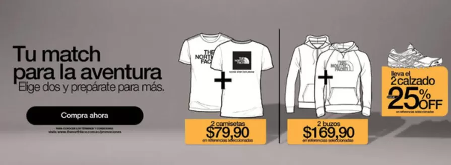 Catálogo The North Face | Tu match para la aventura | 2026-02-12T00:00:00.000Z - 2026-02-28T00:00:00.000Z