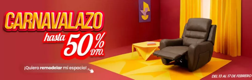 Catálogo Muebles el Bosque | Carnavalazo hasta50%dto | 2026-02-13T00:00:00.000Z - 2026-02-17T00:00:00.000Z