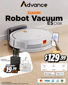 Catálogo Advance en Duran | Robot Vacuum E5 C108 | 2026-02-16T00:00:00.000Z - 2026-02-28T00:00:00.000Z
