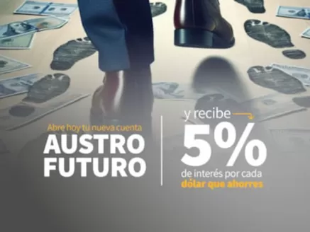 Catálogo Banco del Austro en Cuenca | 5% de interes por cada dolar que ahorres | 2026-02-16T00:00:00.000Z - 2026-03-31T00:00:00.000Z