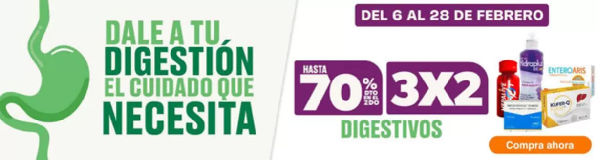 Catálogo Fybeca en Cuenca | Dale tu digestion el cuidado que necesita | 2026-02-20T00:00:00.000Z - 2026-02-28T00:00:00.000Z