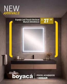 Catálogo Boyacá en Ambato | Espejo Led | 2026-02-20T00:00:00.000Z - 2026-02-28T00:00:00.000Z
