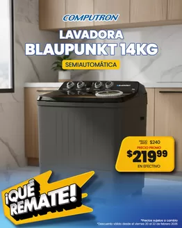 Catálogo Computron en Santa Isabel | Descubre ofertas atractivas | 2026-02-20T00:00:00.000Z - 2026-02-22T00:00:00.000Z
