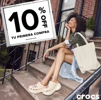 Catálogo Crocs en Portoviejo | 10%off tu primera compra | 2026-02-23T00:00:00.000Z - 2026-03-31T00:00:00.000Z