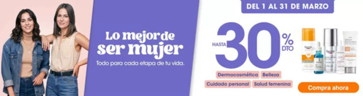 Catálogo Fybeca | Lo mejor de ser mujer | 2026-03-02T00:00:00.000Z - 2026-03-31T00:00:00.000Z