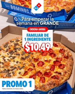 Catálogo Domino's Pizza en Samborondón | Para empezar la semana en Grande  | 2026-03-03T00:00:00.000Z - 2026-03-31T00:00:00.000Z