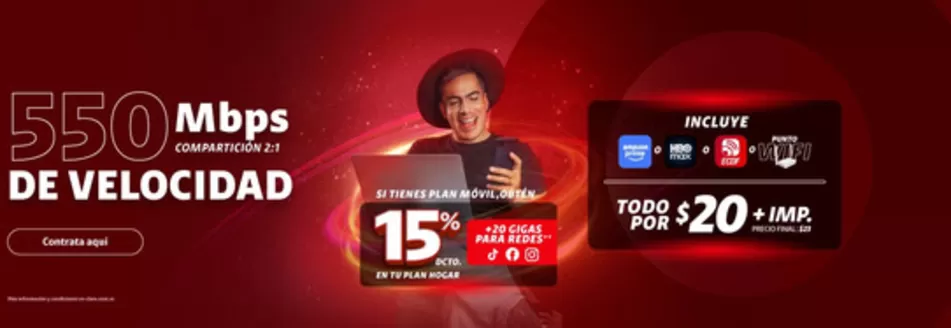 Catálogo Claro en Milagro | Excelente oferta para cazadores de gangas | 2026-10-01T00:00:00.000Z - 2026-10-31T00:00:00.000Z