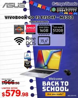 Catálogo CompuTienda en Salitre Canton | Back to school | 2026-03-25T00:00:00.000Z - 2026-04-18T00:00:00.000Z