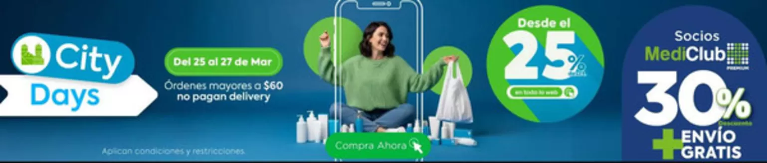 Catálogo Farmacias Medicity en Esmeraldas | City Days | 2026-03-27T00:00:00.000Z - 2026-03-27T00:00:00.000Z