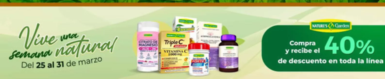 Catálogo Farmacias Medicity en Babahoyo | Vive una semana natural | 2026-03-30T00:00:00.000Z - 2026-03-31T00:00:00.000Z