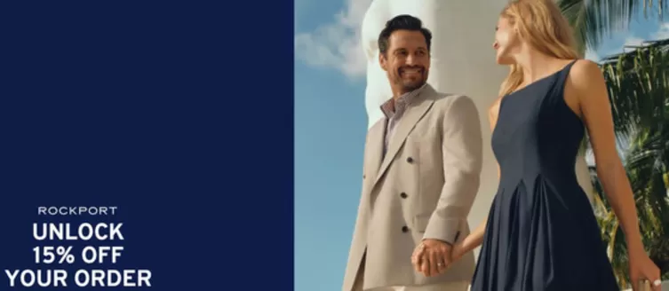 Catálogo Rockport | Unlock 15%off your order | 2026-03-31T00:00:00.000Z - 2026-04-25T00:00:00.000Z