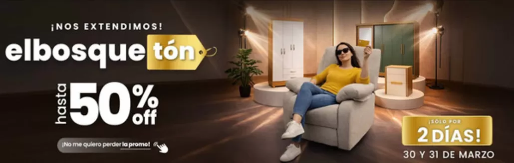 Catálogo Muebles el Bosque | Nos estendimos elbosque ton | 2026-03-31T00:00:00.000Z - 2026-03-31T00:00:00.000Z