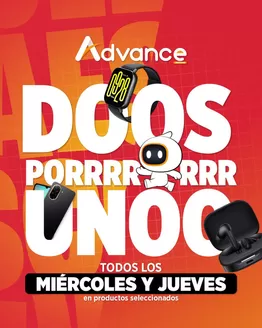 Catálogo Advance | Dos por uno  | 2026-04-03T00:00:00.000Z - 2026-04-30T00:00:00.000Z
