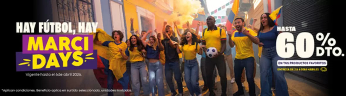 Catálogo Marcimex | Ofertas y gangas exclusivas | 2026-04-03T00:00:00.000Z - 2026-04-06T00:00:00.000Z