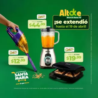 Catálogo Santa Maria | Ofertas exclusivas para nuestros clientes | 2026-03-16T00:00:00.000Z - 2026-04-19T00:00:00.000Z