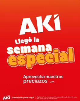 Catálogo Akí | Ofertas exclusivas para nuestros clientes | 2026-04-05T00:00:00.000Z - 2026-04-19T00:00:00.000Z