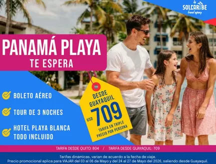 Catálogo Sol Caribe | Panama Playa | 2026-04-08T00:00:00.000Z - 2026-05-27T00:00:00.000Z