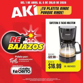 Catálogo Akí | Ahorra ahora con nuestras ofertas | 2026-04-01T00:00:00.000Z - 2026-07-08T00:00:00.000Z