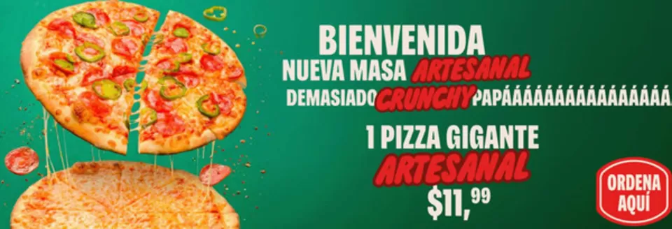 Catálogo Papa John's en Guayaquil | Bienvendida | 2026-04-15T00:00:00.000Z - 2026-04-30T00:00:00.000Z