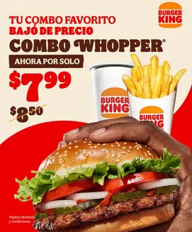 Catálogo Burger King en Guayaquil | Tu combo favorito bajo de precio | 2026-04-15T00:00:00.000Z - 2026-04-30T00:00:00.000Z