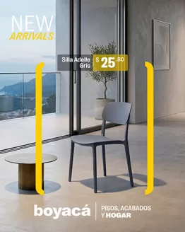 Catálogo Boyacá | Silla adelle | 2026-04-16T00:00:00.000Z - 2026-04-30T00:00:00.000Z