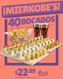 Catálogo Kobe Sushi Express | Mierkobes  | 2026-04-16T00:00:00.000Z - 2026-04-29T00:00:00.000Z