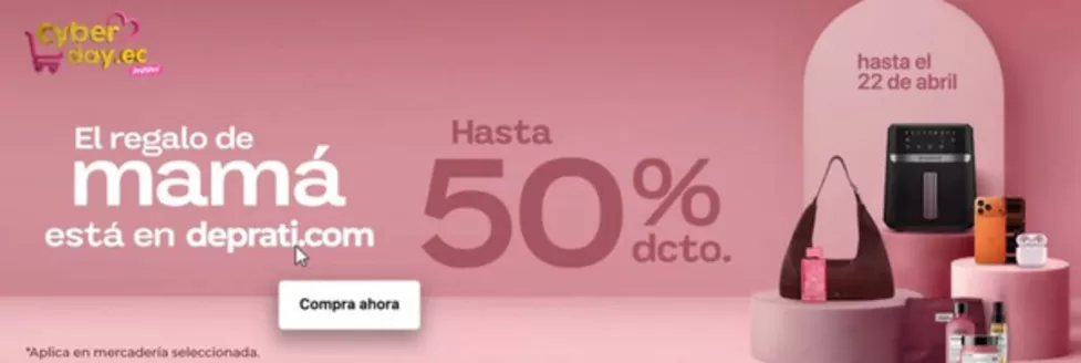 Catálogo De Prati | El regalo de mama esta en deprati  | 2026-04-20T00:00:00.000Z - 2026-04-22T00:00:00.000Z
