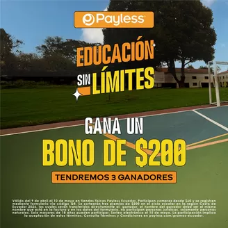 Catálogo Payless en Cuenca | Educacion sin limites  | 2026-04-24T00:00:00.000Z - 2026-05-10T00:00:00.000Z