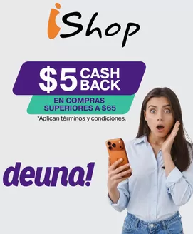 Catálogo iShop en Sangolquí | Aprovecha Cash Back  | 2026-04-24T00:00:00.000Z - 2026-05-10T00:00:00.000Z