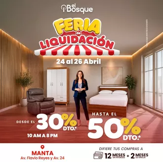 Catálogo Muebles el Bosque | Descubre ofertas atractivas | 2026-04-24T00:00:00.000Z - 2026-04-26T00:00:00.000Z
