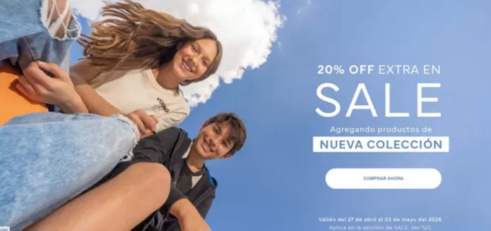 Catálogo Offcorss | 20%off extra en sale  | 2026-04-28T00:00:00.000Z - 2026-05-03T00:00:00.000Z