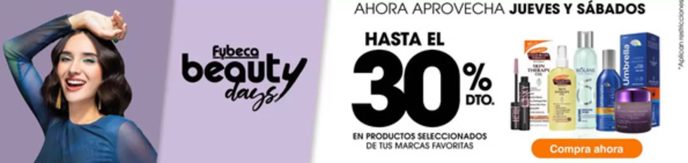 Catálogo Fybeca en Duran | Ahora aprovecha jueves y sabados  | 2026-04-30T00:00:00.000Z - 2026-05-30T00:00:00.000Z