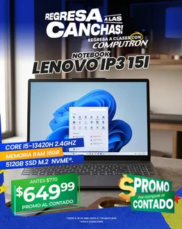 Catálogo Computron en Calceta | Gangas exclusivas | 2026-04-30T00:00:00.000Z - 2026-05-07T00:00:00.000Z