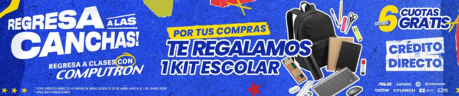 Catálogo Computron en Pifo | Regresa a las canchas! | 2026-05-06T00:00:00.000Z - 2026-06-01T00:00:00.000Z