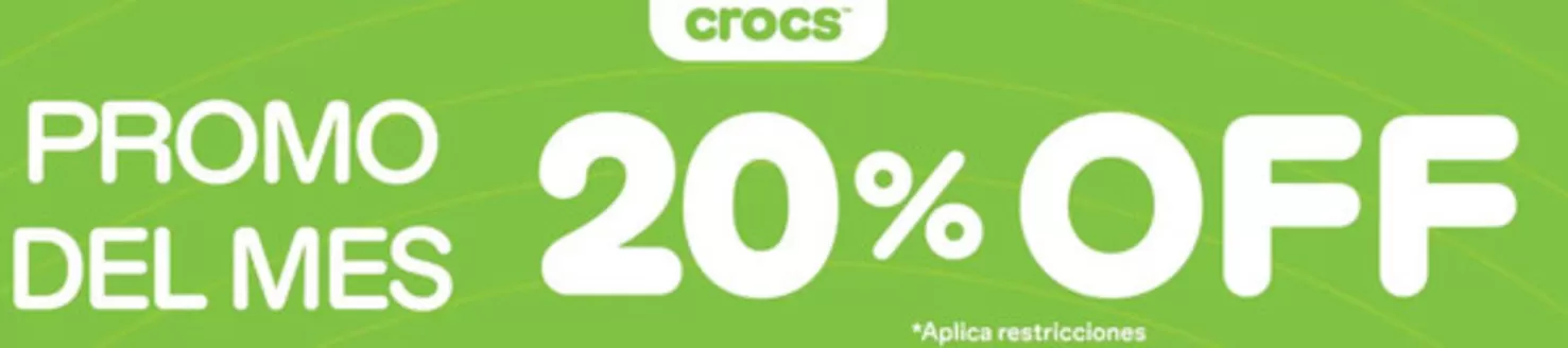 Catálogo Crocs en Pifo | Promos del mes  | 2026-05-06T00:00:00.000Z - 2026-05-31T00:00:00.000Z