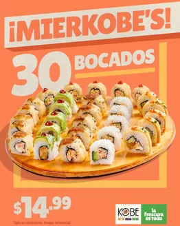 Catálogo Kobe Sushi Express en Pifo | Mierkobes  | 2026-05-07T00:00:00.000Z - 2026-05-31T00:00:00.000Z