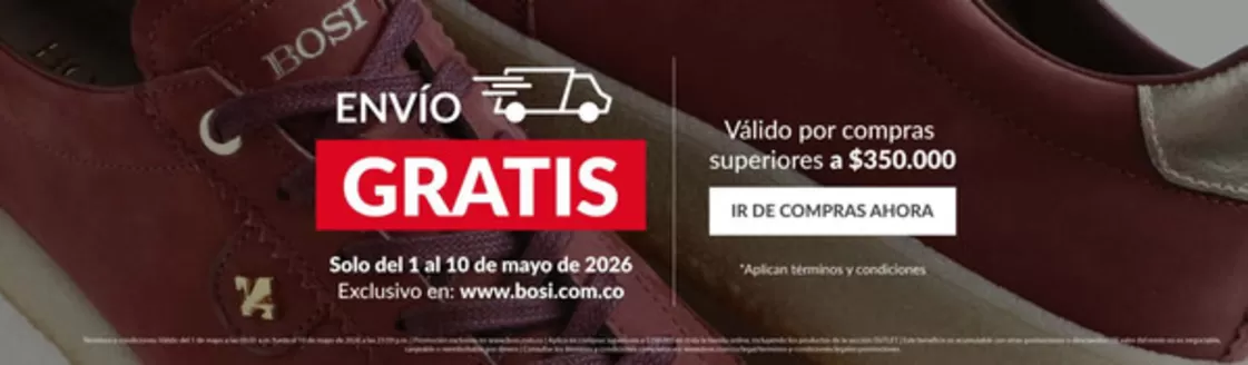 Catálogo Bosi en Pifo | Envio Gratis  | 2026-05-07T00:00:00.000Z - 2026-05-10T00:00:00.000Z