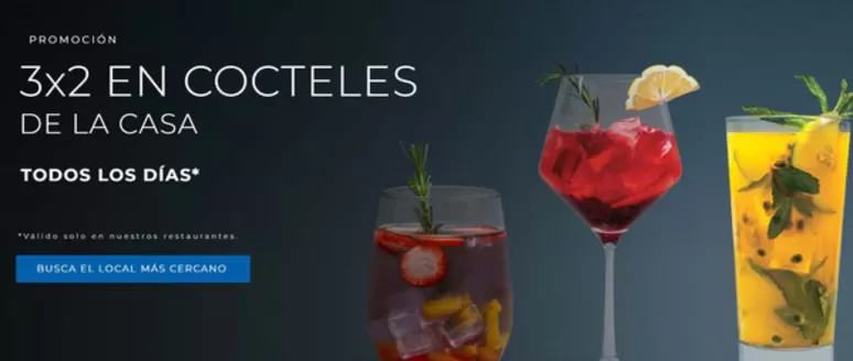 Catálogo Noe Sushi Bar en Pelileo | 3x2 en cocteles de la casa | 2026-05-11T00:00:00.000Z - 2026-05-31T00:00:00.000Z