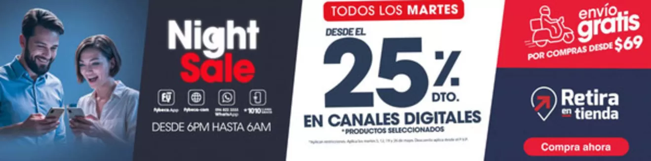 Catálogo Fybeca | Night Sale | 2026-05-12T00:00:00.000Z - 2026-05-26T00:00:00.000Z