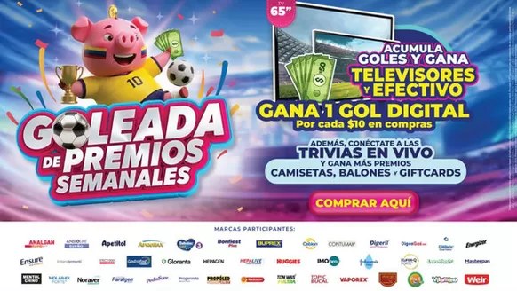 Catálogo Farmacias Cruz Azul en Quito | Goleada de premios semanales  | 2026-05-13T00:00:00.000Z - 2026-06-30T00:00:00.000Z