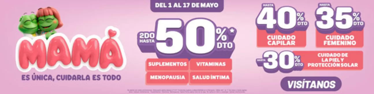 Catálogo Farmacias SanaSana en Quito | Mama es unica cuidara es todo  | 2026-05-13T00:00:00.000Z - 2026-05-17T00:00:00.000Z