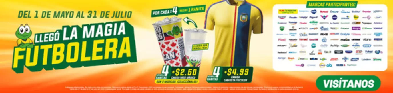 Catálogo Farmacias SanaSana en Quito | Llego la magia futbolera | 2026-05-14T00:00:00.000Z - 2026-07-31T00:00:00.000Z