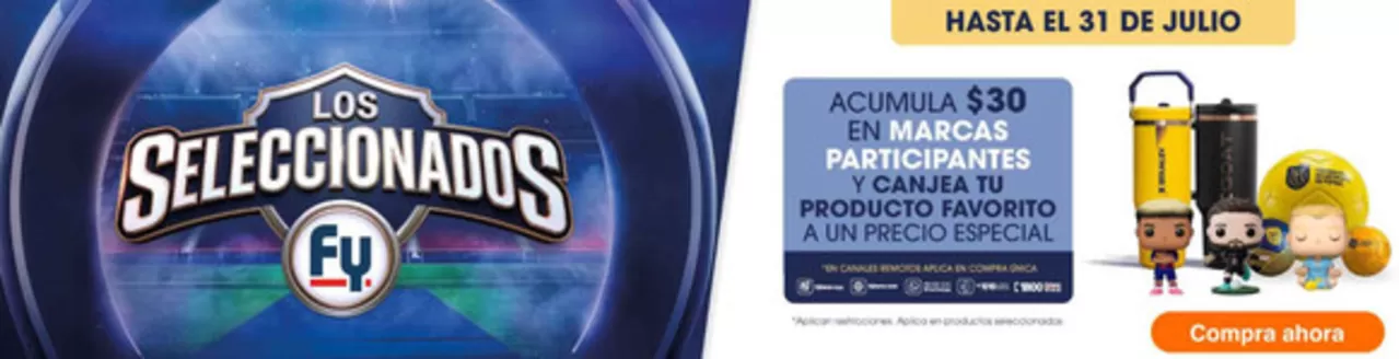 Catálogo Fybeca en Montecristi | Los seleccionados | 2026-05-15T00:00:00.000Z - 2026-07-31T00:00:00.000Z