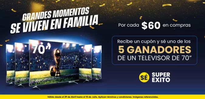 Catálogo Super Éxito en Montecristi | Grandes momentos se viven en familia | 2026-05-15T00:00:00.000Z - 2026-06-15T00:00:00.000Z