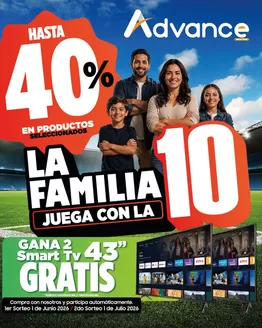 Catálogo Advance en Daule | Hasta 40% en productos seleccionados | 2026-05-18T00:00:00.000Z - 2026-06-01T00:00:00.000Z